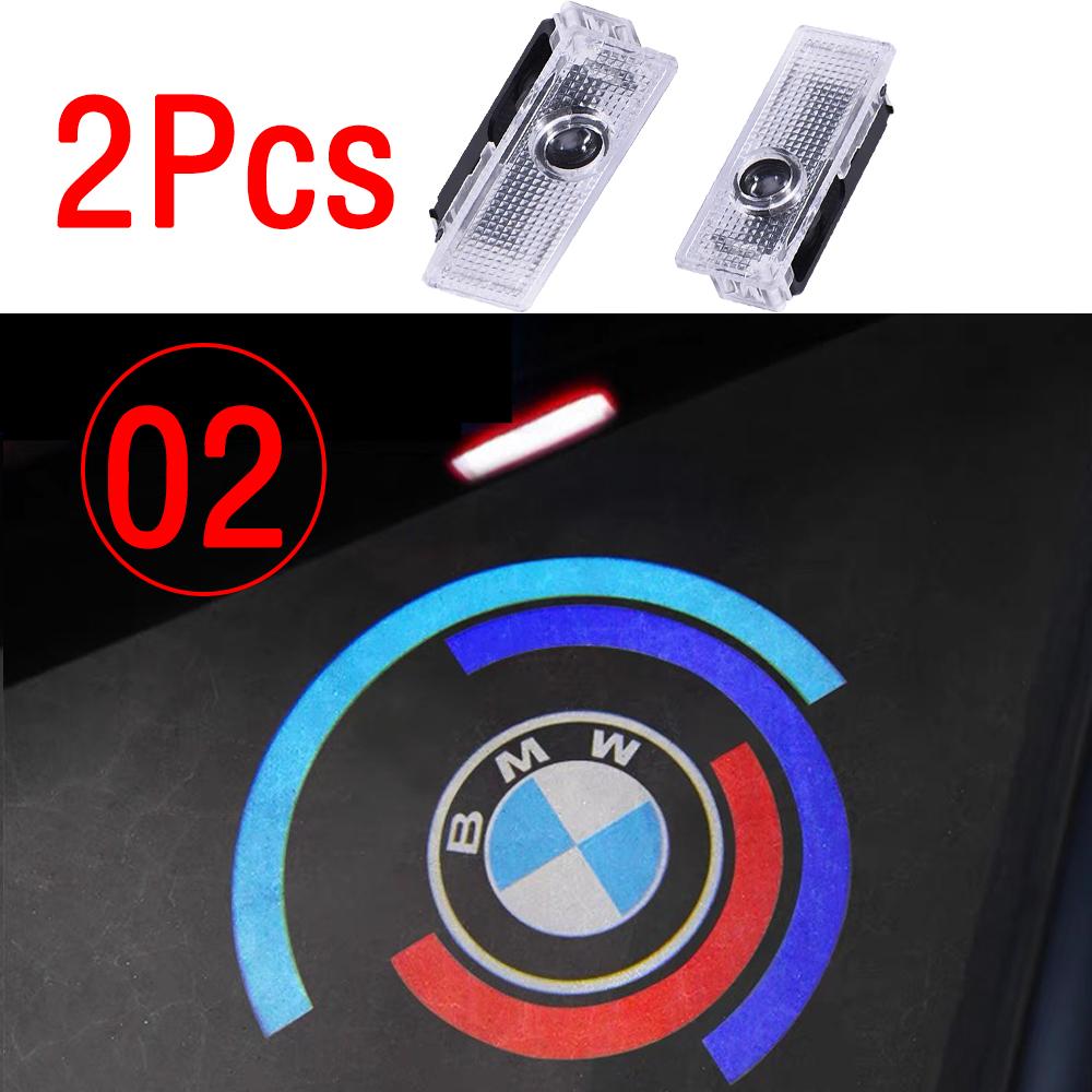 2PCS-3C-LED Car Door logo Projector Lamps Welcome Light For Mini BMW ME90 E60 F18E46 F30 F20 M2M5 M3 E87 M4 X3 X5 X1 Accessories
