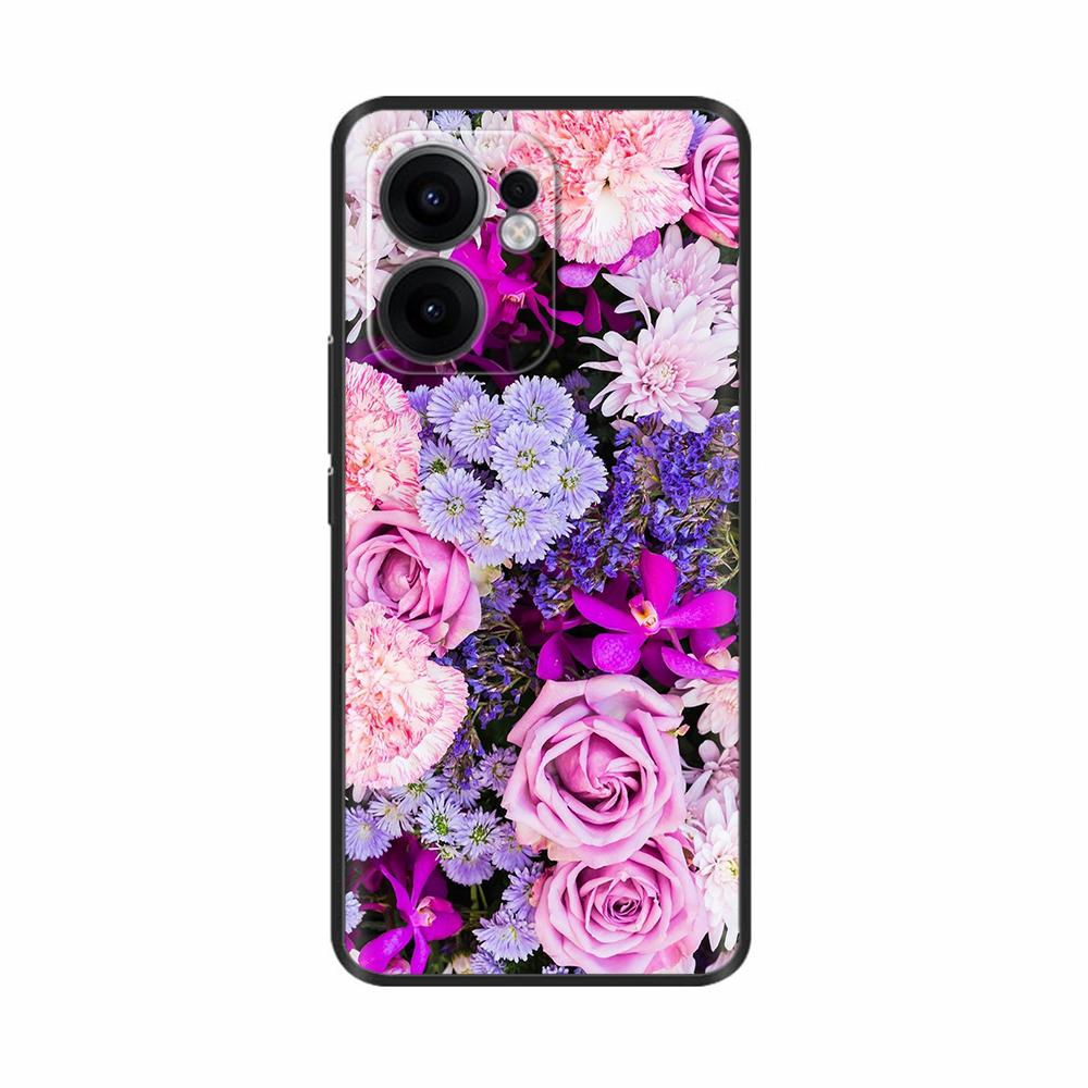 Чехол для телефона Oppo Reno13 F Чехол Милый Аниме Мультяшный Мягкий Жидкий Силикон Coque Для OPPO Reno13 FS Чехол RENO13F CPH2699 Fundas