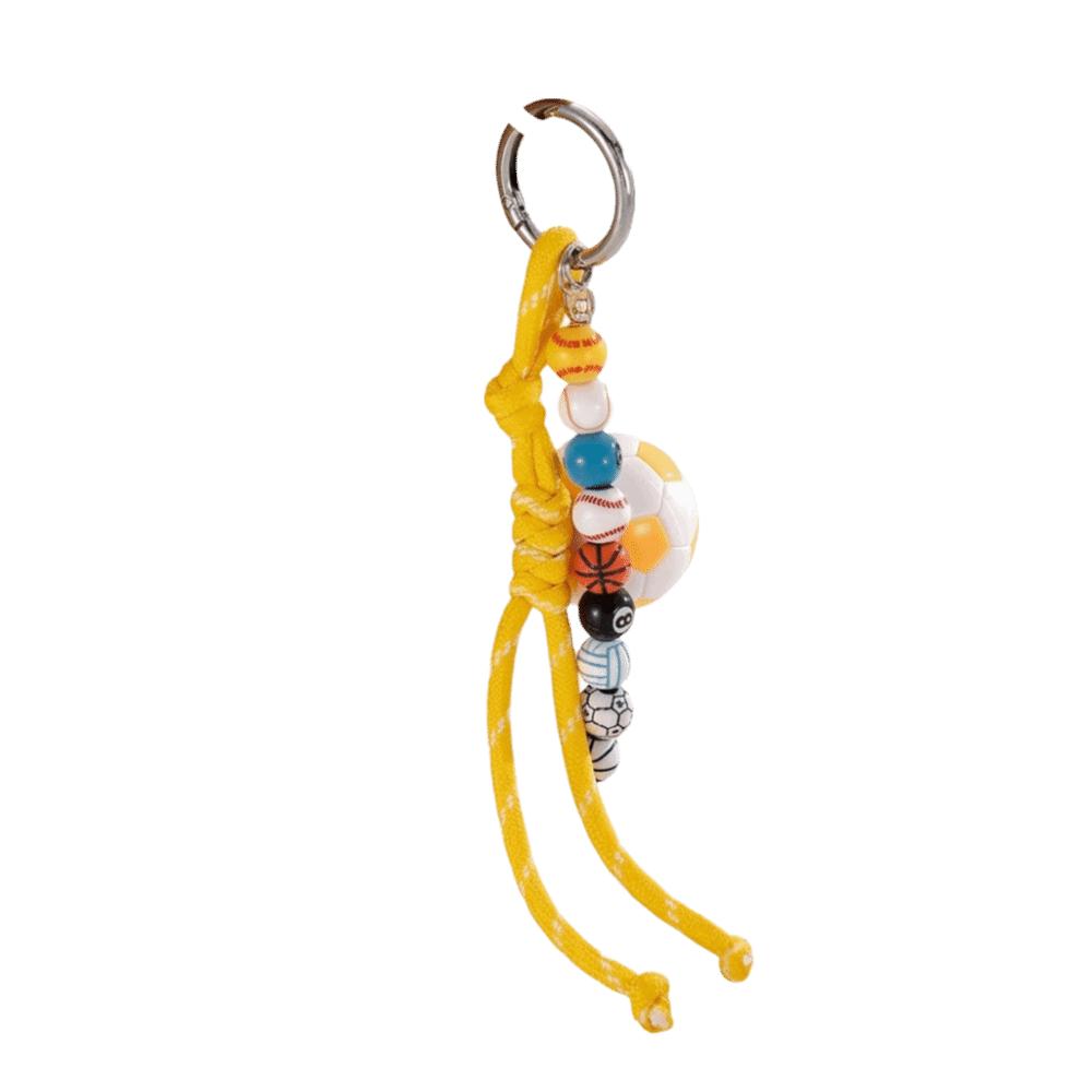 Y2k Sports Ball Keychain Soccer Sports Themed Gift Charm Novelty Football Keychain  Car Key Pendant