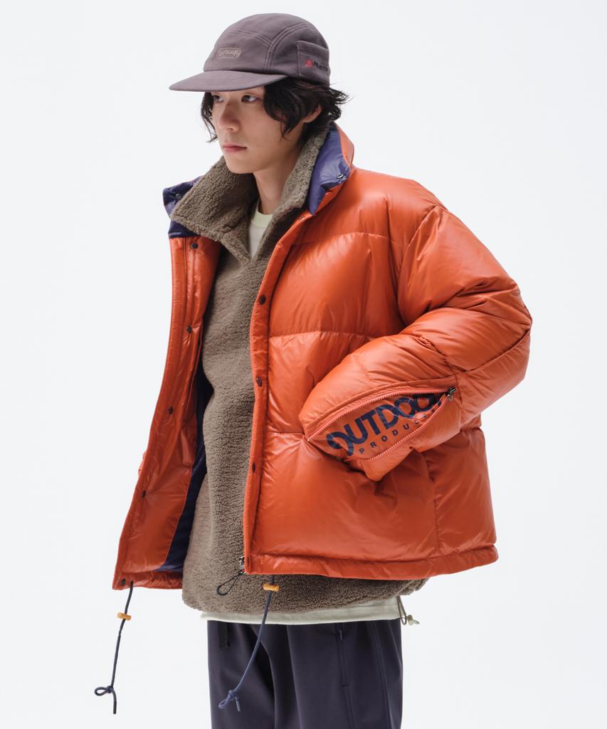 Пуховик с высоким воротником Outdoor Products (оранжевый)