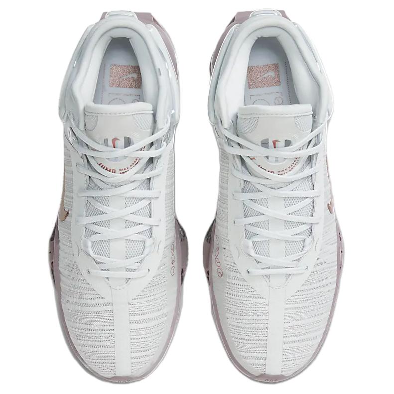 Nike Эйр Зум GT. Кроссовки для баскетбола средней высоты Jump 2 Мужские Белые Серые Азиатская версия Кроссовки Повседневные DJ9432-004