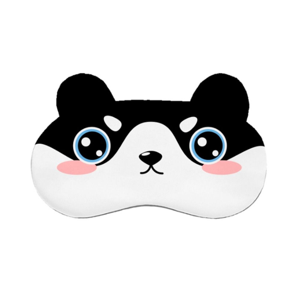 Animal Ear Plush Eye Mask Cartoon Eyes Sleeping Eyepatch Sleeping Eyeshade Nap Travel Supplies