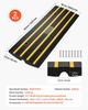 VEVOR Curb Ramp, 2 Pack, 2.6" Rise, Rubber Driveway Ramps, Heavy Duty 33069 lbs Weight Capacity Threshold Ramp