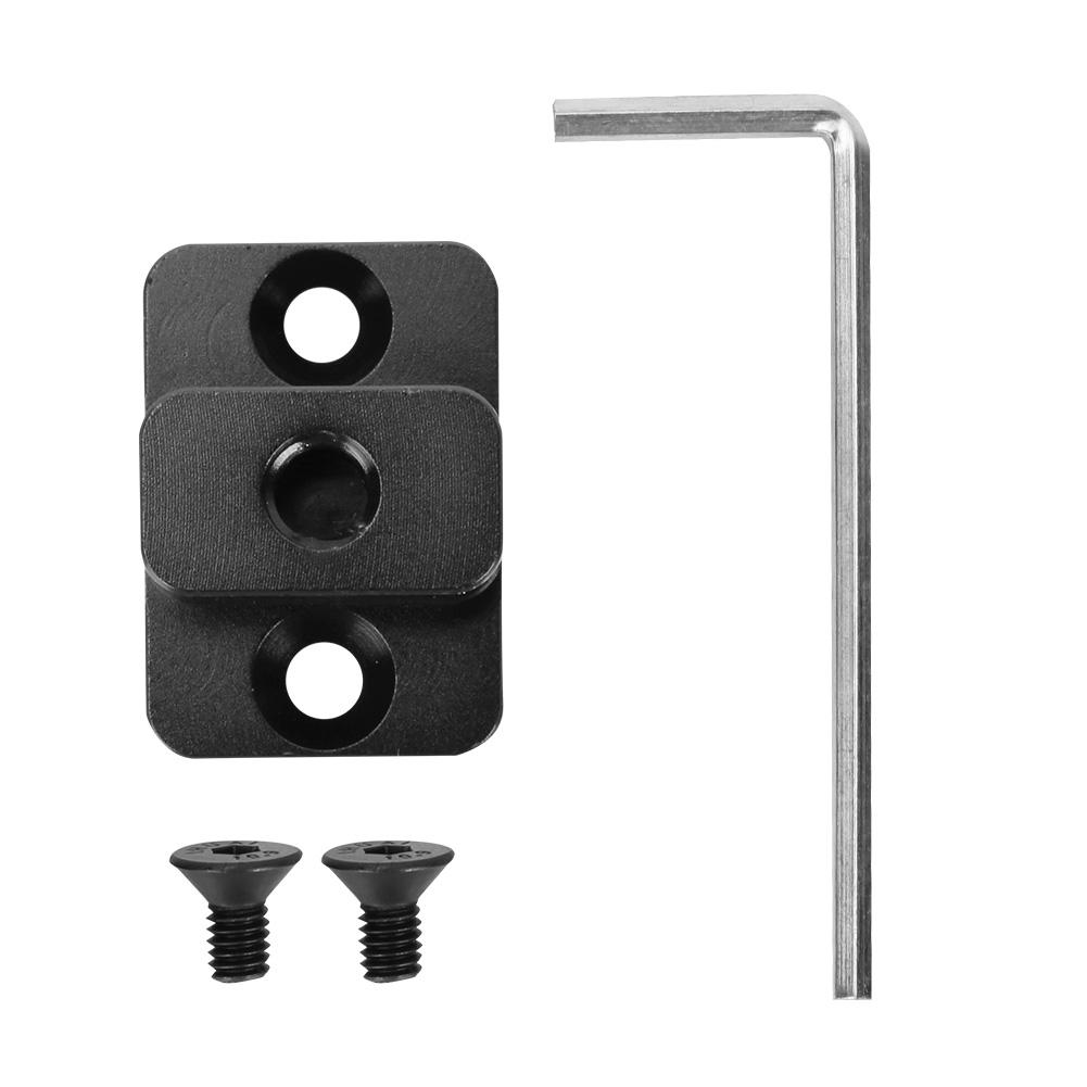 Portable Metal Extension Plate 1 4 Inch Screw External Monitor Mount for DJI RONIN S Gimbal