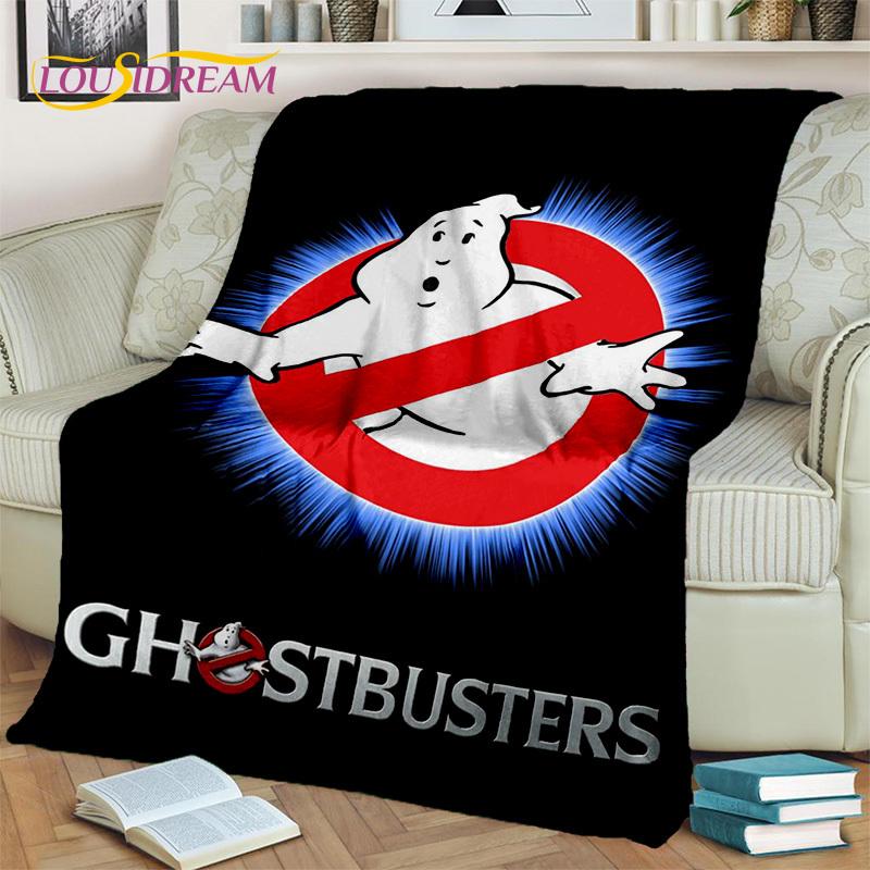 Одеяло G-Ghostbusters с героями мультфильмов, мягкое фланелевое одеяло для дома, спальни, кровати, дивана, пикника, офиса, пешего туризма, отдыха, сна, подарок