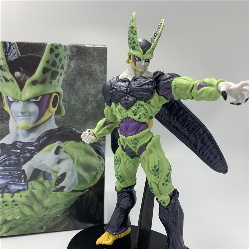 FigureCrazy Фигурка Cell Ultimate Shape Dragon Ball Z Goku Боевые Солдаты Cell Фигурка DBZ Кисть ПВХ Фигурка на шарнирах Коллекционная Игрушка