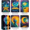 Intuitive Oracle Oracle Cards for Oracle Card Deck to Awaken Inner Enhance Psychic Spiritual Cards, Beginners, 56-Card Wisdom, Abilities, Guidance.