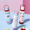 New Ins Stylish Thermos Cup Girls Stainless Water Cup Big Cap Cartoon Portable Portable Portable Cup Durable Durable