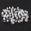 50PC/Bag Door Panel Clips With Seal Ring For BMW E34 E36 E38 E39 E46 M3 M5 Z3 X5