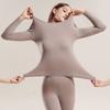Женский костюм из 2 шт., эластичные длинные кальсоны, тонкий женский внутренний слой с базовым термобельем для осени и зимы