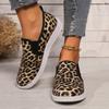 Loafers Flat Leopard Print Elegant Casual Women's Shoes New Comfortable Walking Mujer Zapatos: Wear Resistant Single Shoes