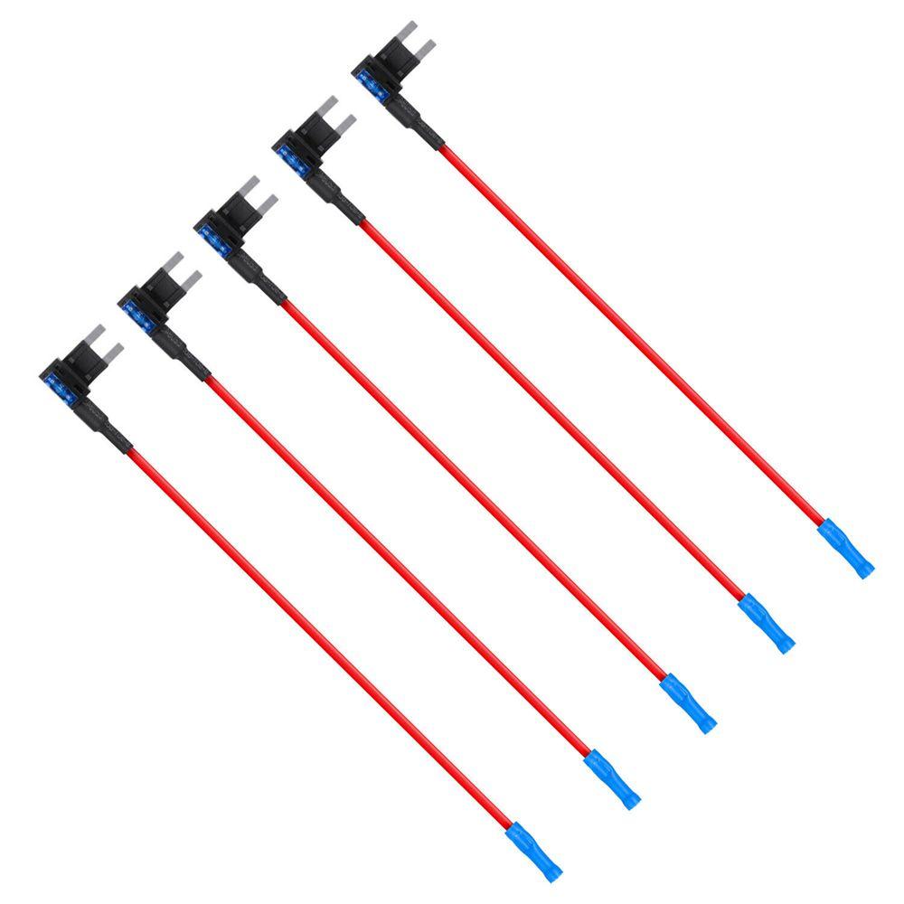 Электроприборы Добавить Circuit Boxes Мини-банкомат Автомобильный Адаптер-заглушка для предохранителя Add-A-Circuit Держатель предохранителя