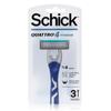 Портативная бритва Schick Quattro 4 Titanium, 3 шт., 1 шт., корейское лезвие