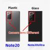 Back Glass battery cover for Samsung Galaxy Note20 Note20Ultra SM-N9810 N9860 N986U1 Housing Back Cover Repair Parts Door