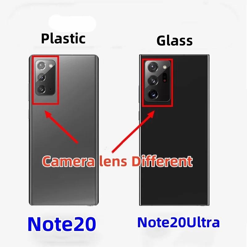 Back Glass battery cover for Samsung Galaxy Note20 Note20Ultra SM-N9810 N9860 N986U1 Housing Back Cover Repair Parts Door