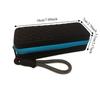 Large Capacity Silicone Swim Goggle Case Perforated Waterproof Eyeglasses Storage Bag Zipper Closure Portable
