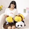 Plush Reversible Whimsical Animal Bee To Panda Shiba Inu Shark Cozy Doll Children For