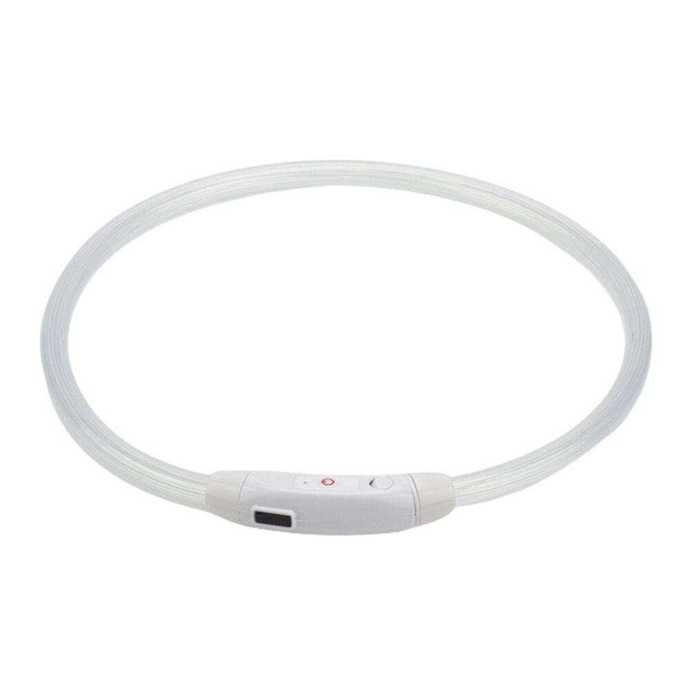 Светодиодный светящийся ошейник для собак, USB светящиеся ошейники для собак, перезаряжаемая зарядка, ошейник для собак, ночная безопасность, мигающее ожерелье