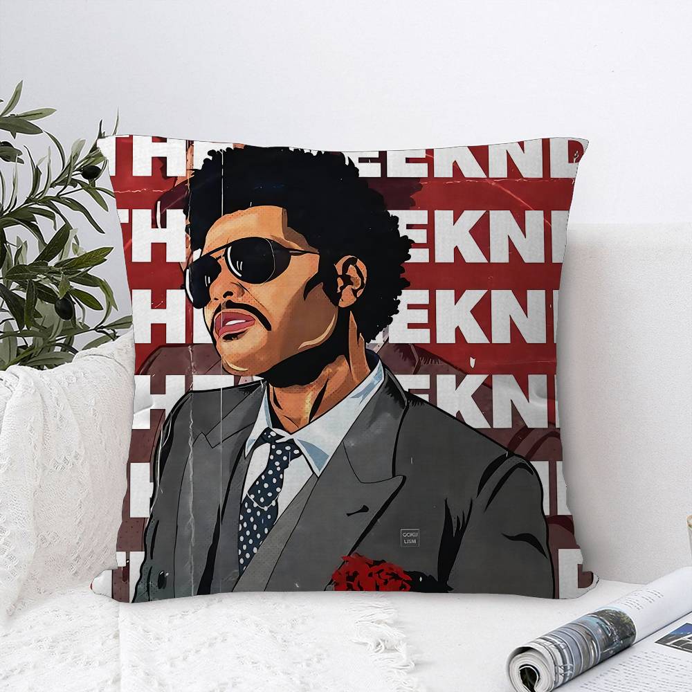 Поп-певец T-The W-Weeknd Наволочка для Спальни Комнаты и Гостиной Дивана Декоративная Наволочка