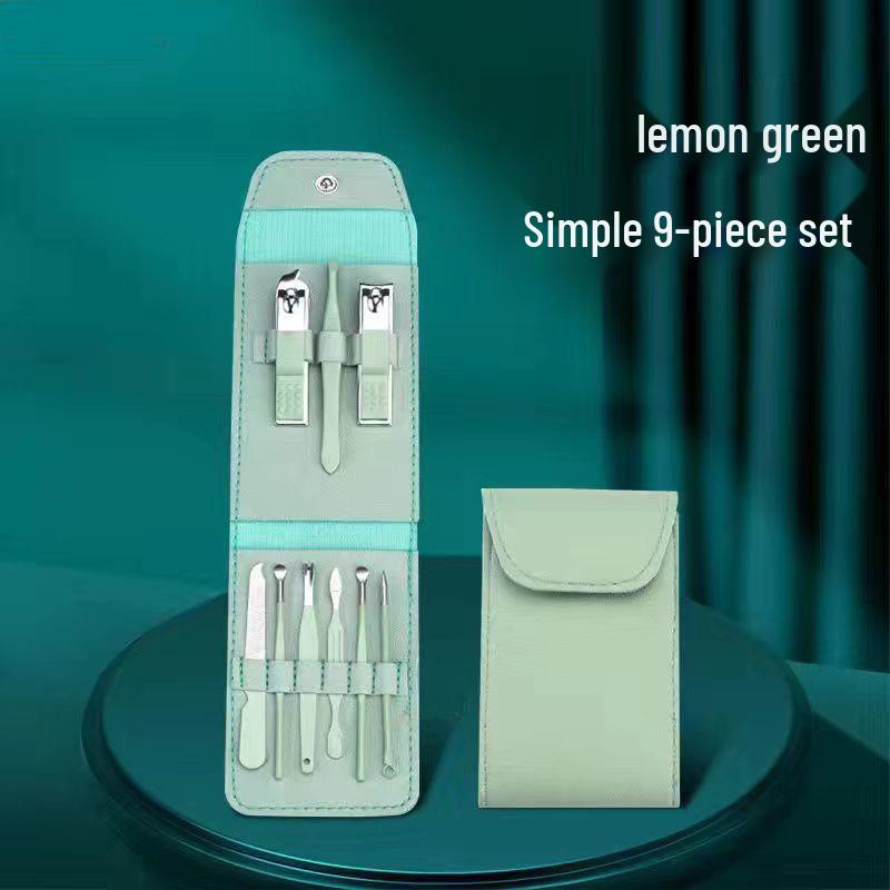 Премиальный набор кусачек для ногтей, устойчивый к смазыванию и брызгам, для мужчин и женщин