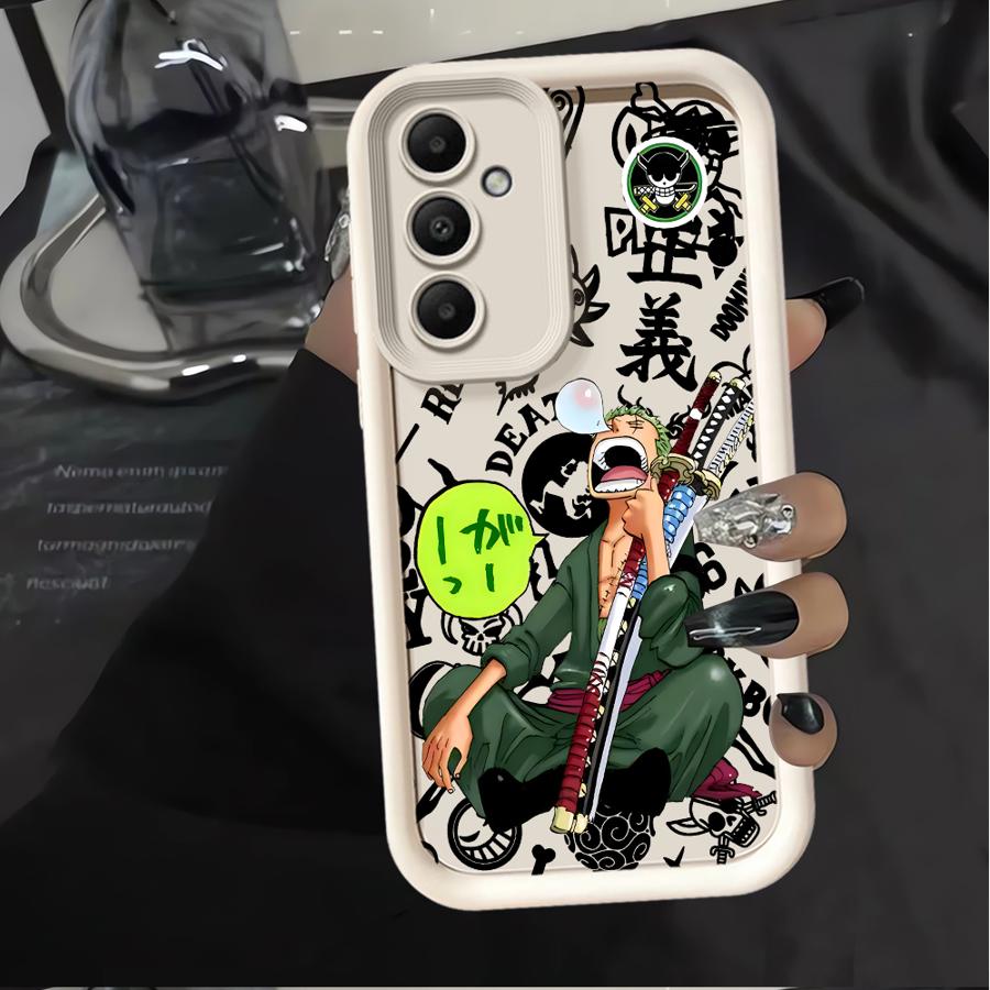 Phone Cover Case for Samsung Galaxy A56 A55 A24 A54 A32 A35 A52 A36 A25 A26 A22 A21s A73 One Pieces Anime