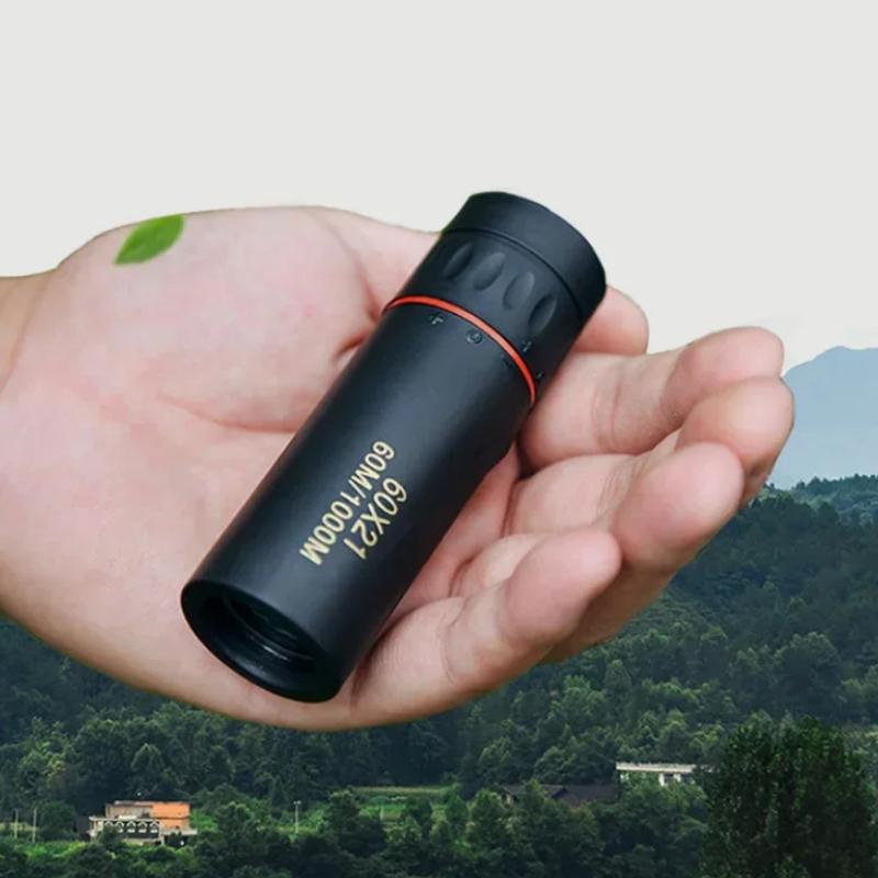 Hd Mini Monocular Telescope Portable Phone Zoom Lens With Fixing Bracket Outdoor Camping Bird Watching Long Distance Observation Optical Tool