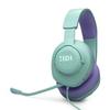Игровая гарнитура/наушники JBL QUANTUM 100M2/Подключение 3,5 мм/Базовая модель/Голубой/JBLQTUM100M2CYN