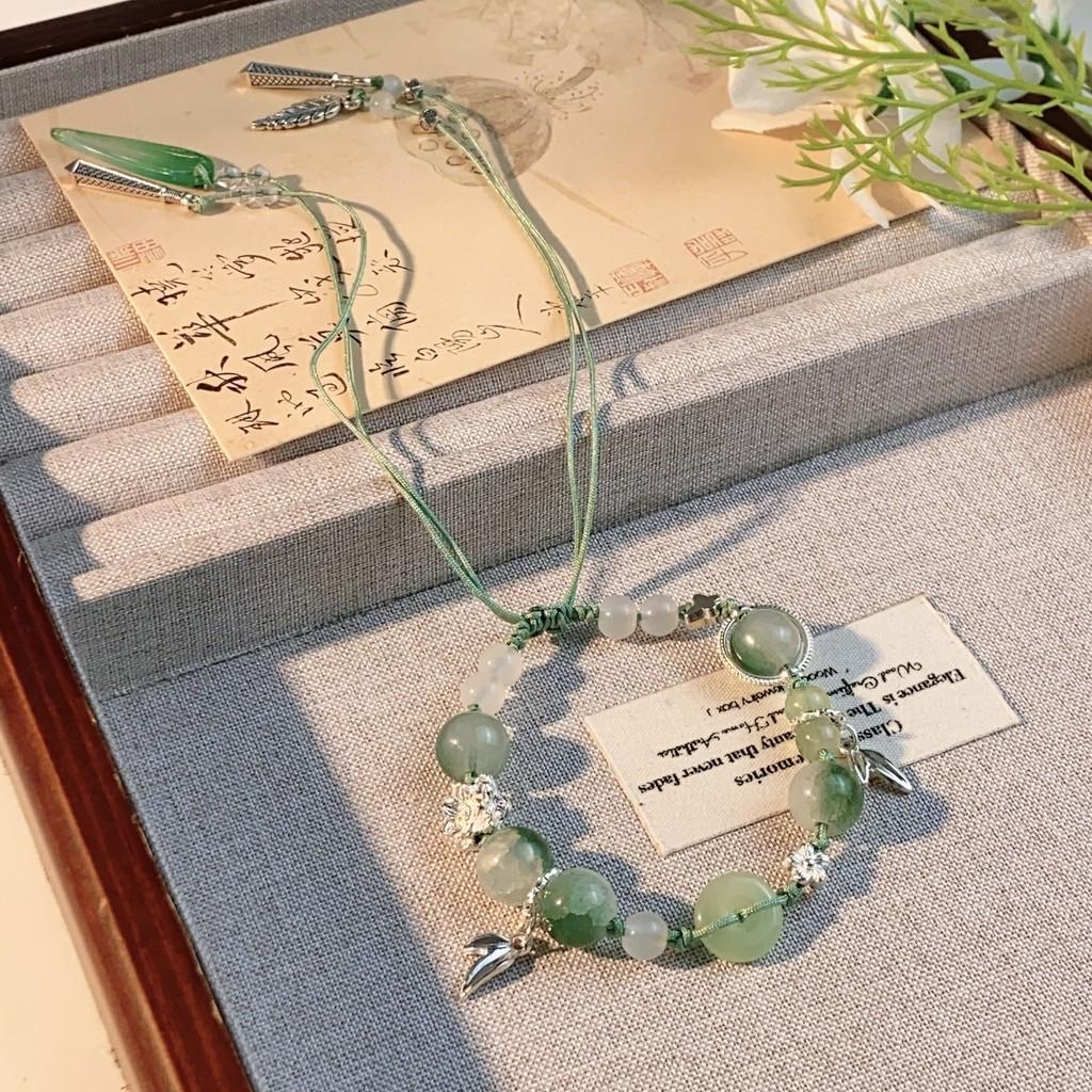 Шикарный браслет с бабочкой и лотосом для женщин, подарок для дружбы, китайский стиль