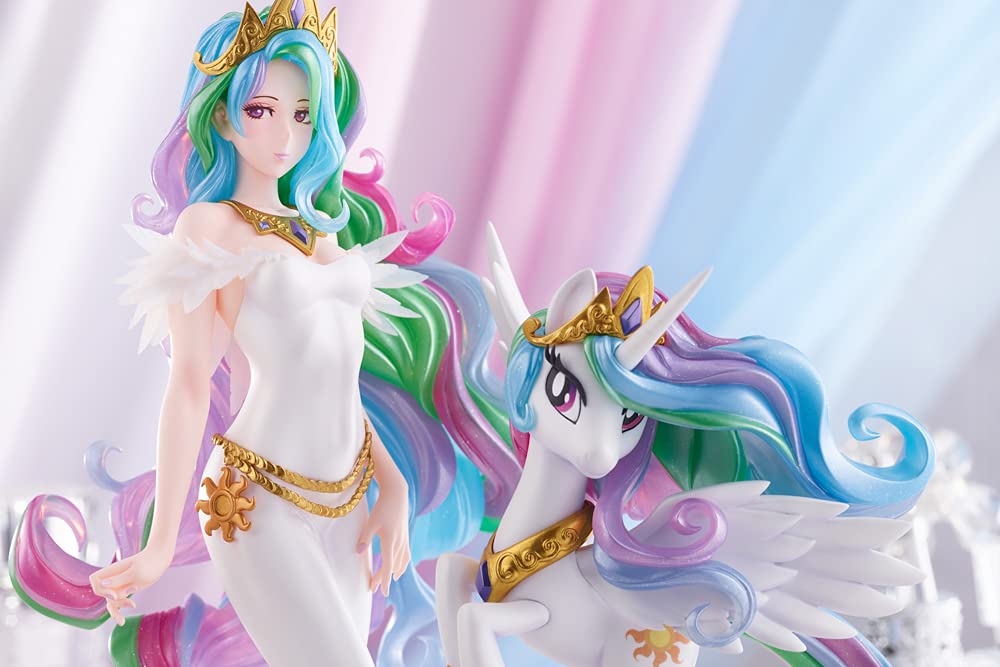 BISHOUJO MY LITTLE PONY Princess Celestia Scale PVC Painted Complete Figure SV298 1/7