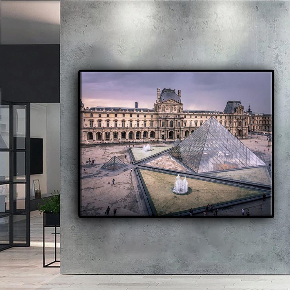 5D DIY Алмазная картина Вышивка крестом Лувр Музей Алмазная вышивка Мозаика Настенное украшение для дома