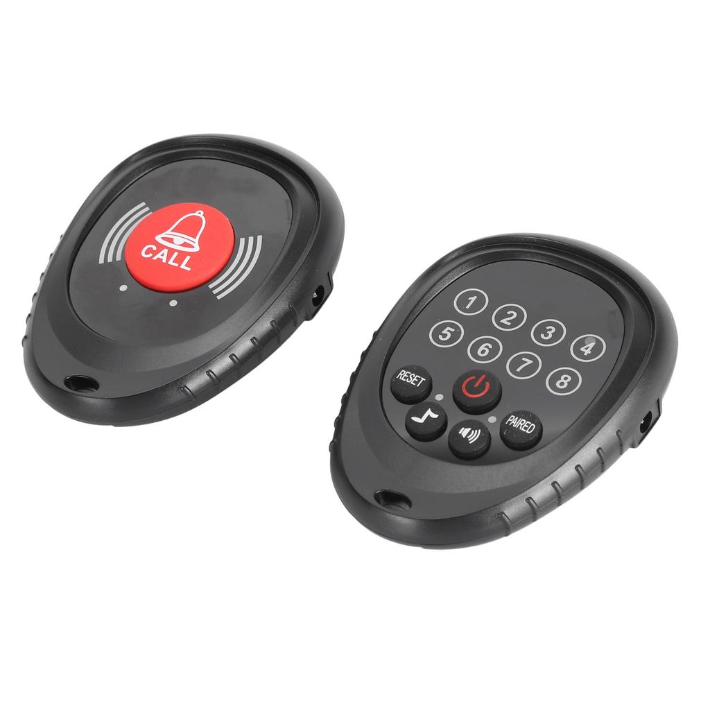 Wireless Caregiver Pager Call Button Professional Re able 3280.8ft Range Nurse Call System for Elderly Patient Monitoring SOS Alarm System