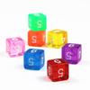 10 шт. D6 Кубики Многогранные Цифровые 1-6 Кубиков для Вечеринки Клуба Развлечений Настольная Игра