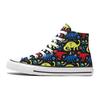 (GS) Chuck Taylor All Star Большой Динозавр Черный Мультицвет Детские 669233C