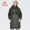 Winter Padded Coat Women Long Warm With Fur Jacket Windproof Ladies