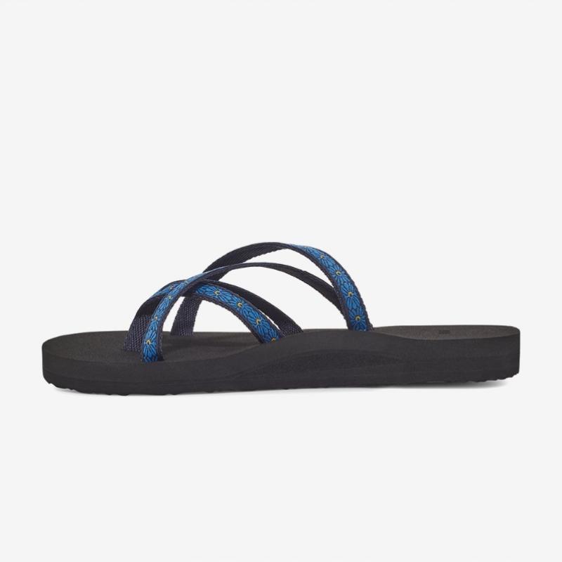 Teva Women S cuShioned Multi Strap Flip Flop Olowahu Stvf2316840 Fln