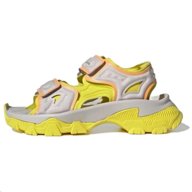 Stella McCartney X Adidas Hika Outdoor Sandal Chalk Pearl Bright Yellow Women Sneakers Hazy-Orange IF1534