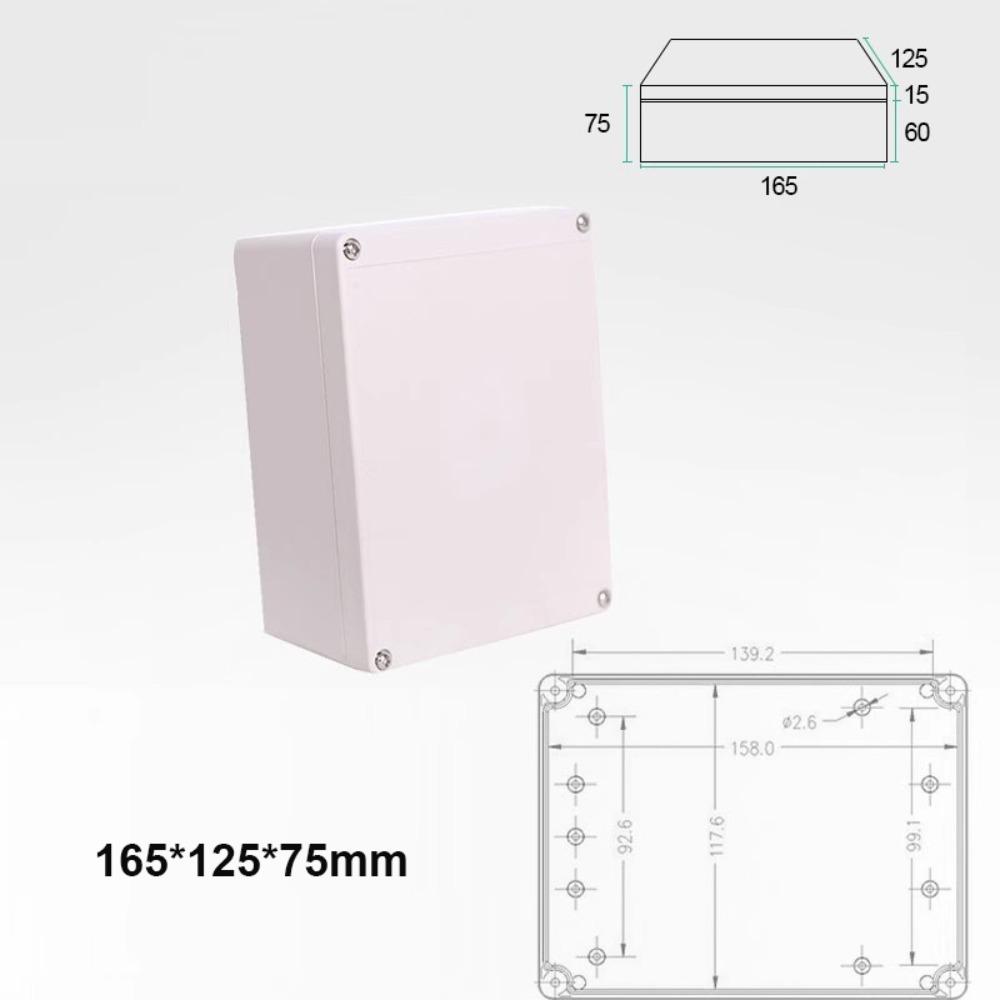 ABS Electronic Project Instrument Case Plastic Outdoor Junction Box Housing New Enclosure Box
