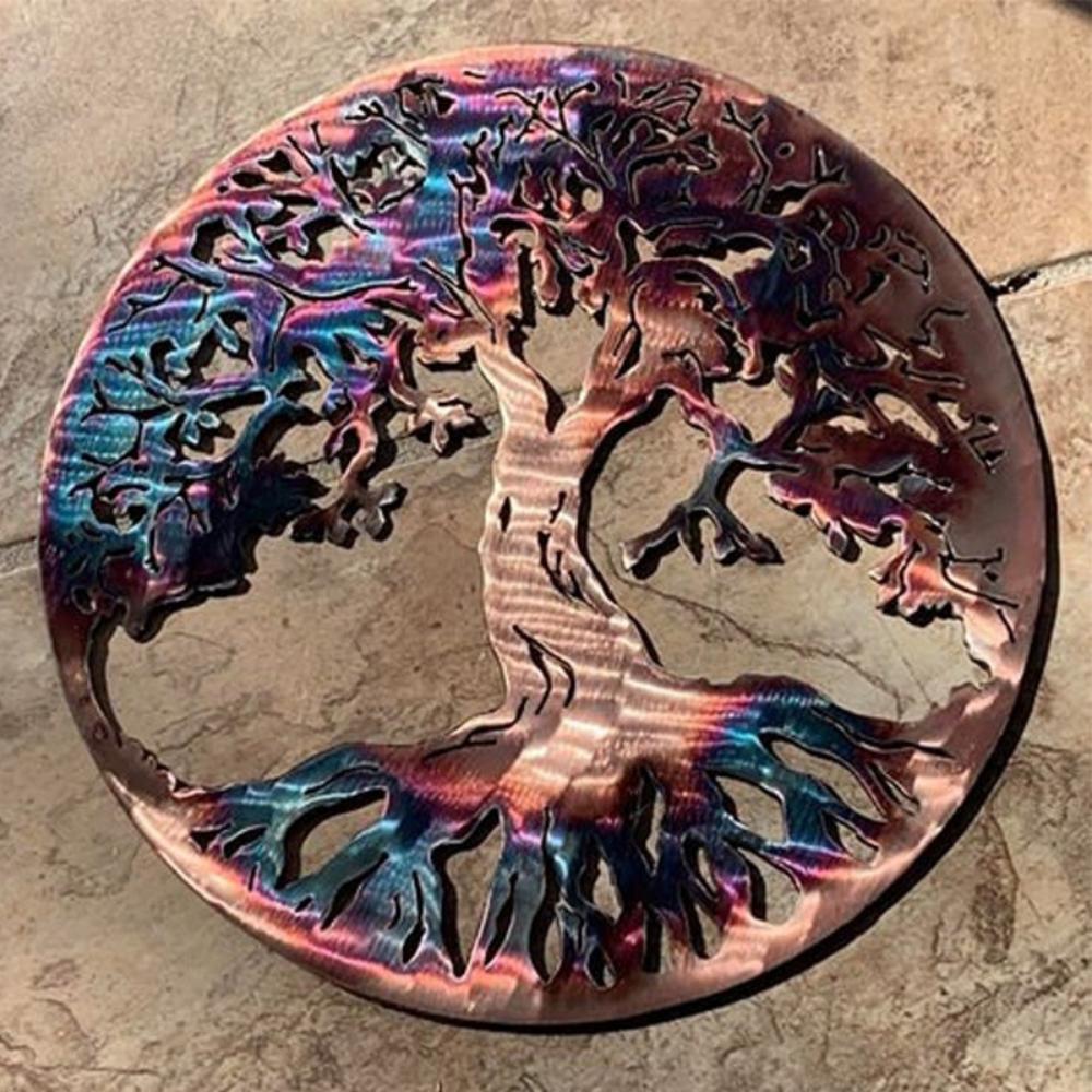 Металлические изделия Древо жизни Кулон Украшение дома Украшение Украшение Крытый кулон