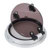 Yacht Porthole 9 Inches Round Marine Grade Aluminum Porthole Inward Opening Boat Transparent Window