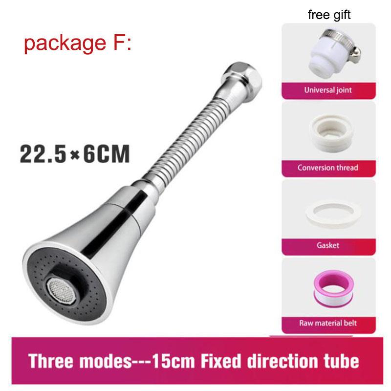 Universal Kitchen Water Nozzle Adapter Faucet Adjustable Pressure 360 Water Hose Rotating Water Tap Head Water Saving Shower B4