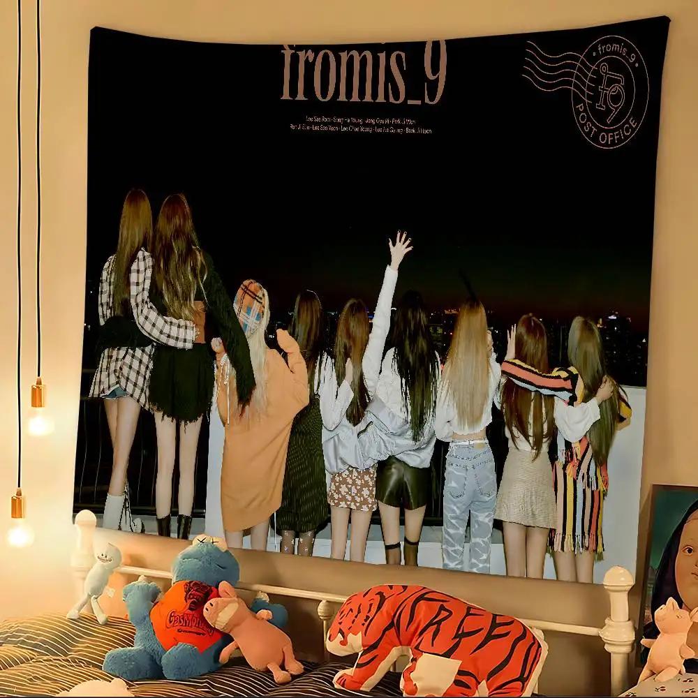 Fromis_9 Kpop Девушки Подвесной Богемный Гобелен Богемные Настенные Гобелены Мандала Дешевый Хиппи Настенное Украшение