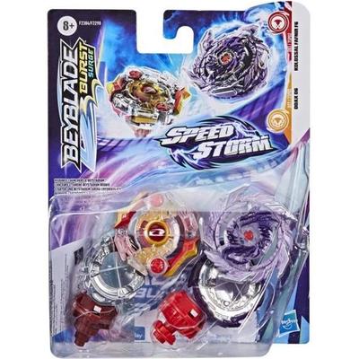 BEYBLADE - Burst Surge Dual Pack - 2 гоночных топа Speedstorm Kolossal Fafnir F6 и Odax O6
