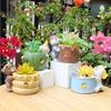 Charming Animal Resin Flower Pot, Mini Planter for Home Desk Decor, Decorative Plant Pots Ideal for Mini Cacti & Succulents