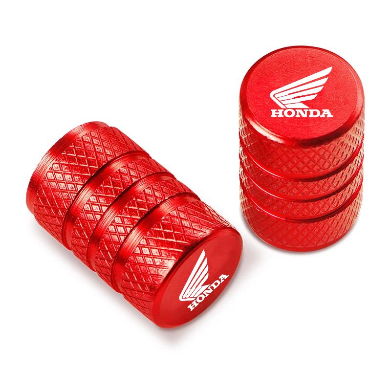 AAADF1 New 6 color Motorcycle Wheel Tire Valve Caps For HONDA Hornet NT1100 CBR CB Shadow PCX VFR XADV Forza CB750 CBR Grom CT125 PCX