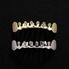 Punk Rhinestone Tooth Caps Removable Charm Teeth Grillz Gift Men Women Jewelry  Party Cosplay