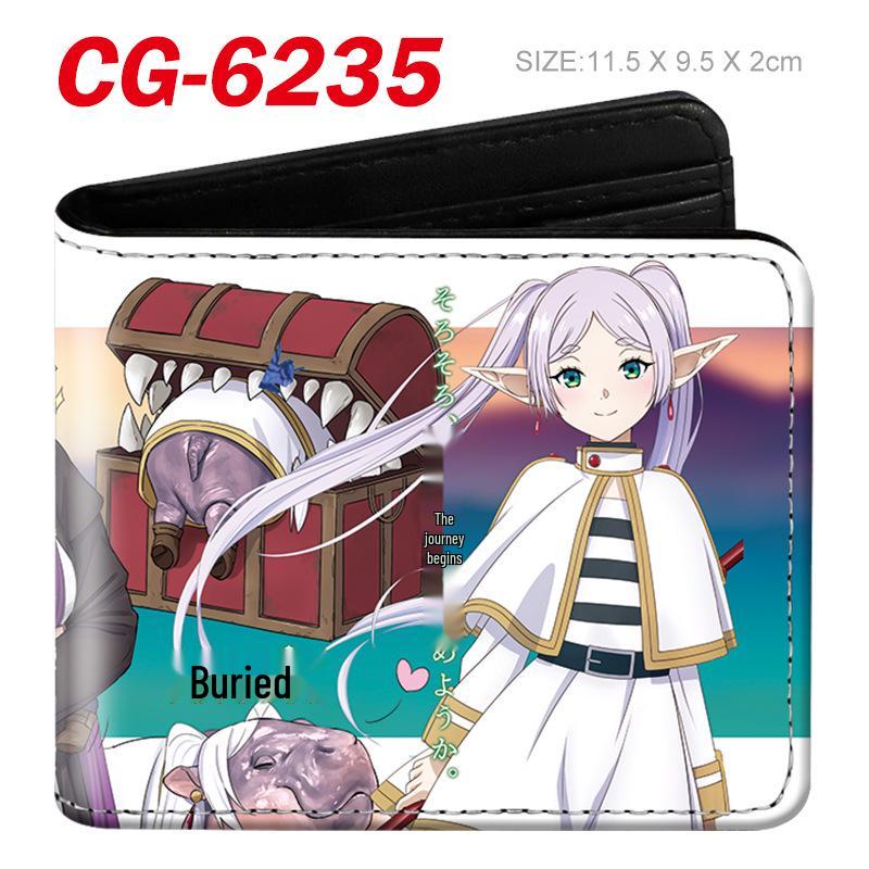 Фрирен: Кошелек для монет 3D-анимация «За гранью конца путешествия» - Стереоскопический рельефный мультяшный дизайн