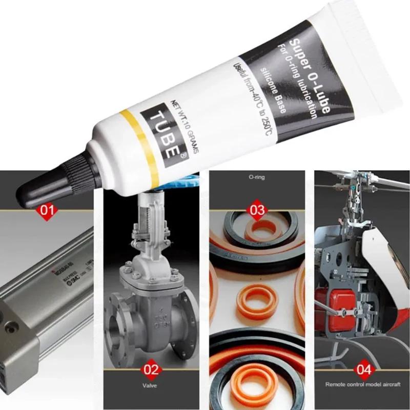 2pcs Waterproof Silicone Lubricant Grease Lithium Oil High Voltage Insulating Brake Marine Grease for Spark Plugs Car Bearing
