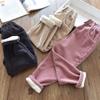 Harem Pants Corduroy Children Outfits Tracksuit Winter Cotton Trousers Kids Outwear Pants Boys Girls Casual Warm Loose Pants