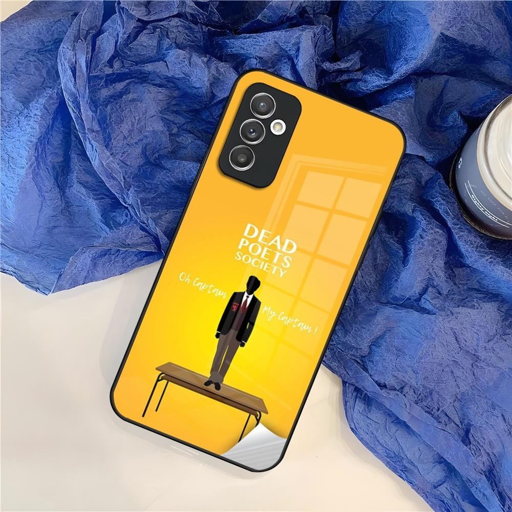 Чехол для телефона «Общество мертвых поэтов» для Samsung S25 S24 S30 S21 S23 S20 S22 Fe S10 E S9 Note 20 Pro Ultra Plus стеклянная Крышка