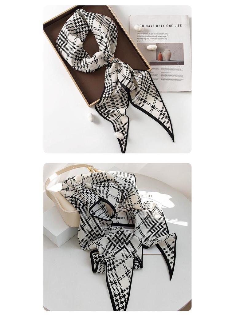 Элегантный Универсальный Шарф из 100% Шелка Малбери: Осенняя женская шаль от солнца из крепдешина